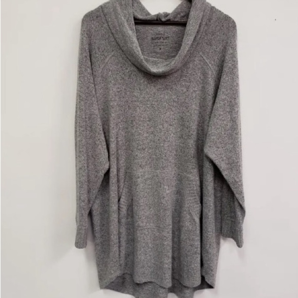 Torrid cowlneck super soft raglan sleeve tunic size 3x